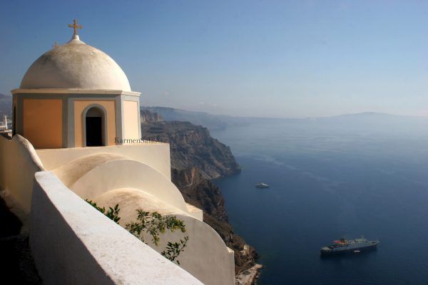 qué ver en santorini
