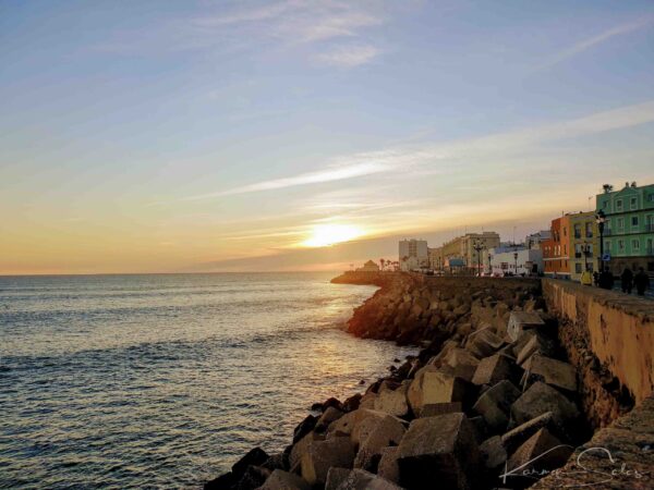 paseo marítimo de Cadiz